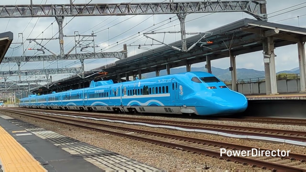 山陽新幹線 通過 停車集 ワンピース新幹線あり