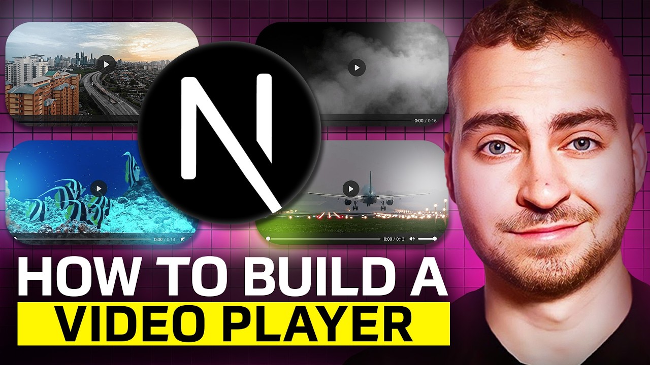 How to Build a Video Player in Next.js (Step-by-Step) - YouTube