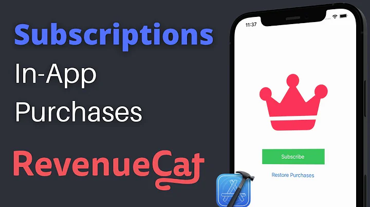 In App Purchase Subscriptions w/ RevenueCat (2021, Xcode 12, Swift 5) – iOS Beginners