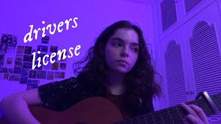 drivers license - olivia rodrigo (cover)