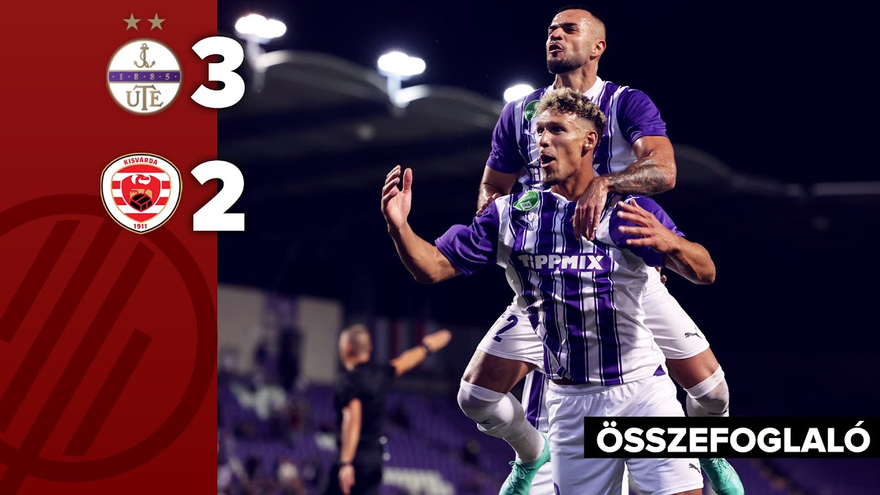 NB I: Újpest–Kisvárda 3–2 | összefoglaló