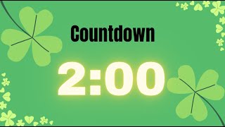 Celebrity 2 Minute Countdown Timer: St. Patrick's Day Shamrocks with music Profile