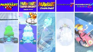 Evolution Of Frozen Peach In Mario Kart Games 19922024
