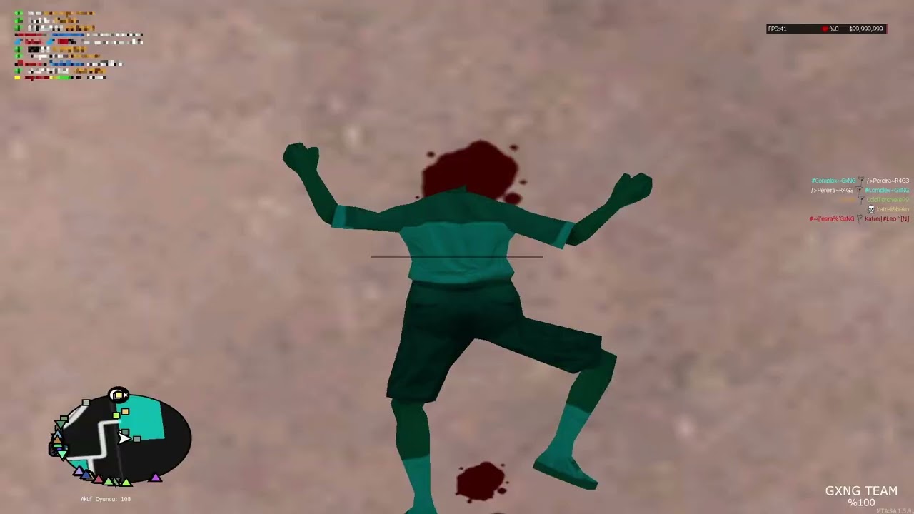 Mta Katre-İ-Matem Vs GXNG Army Klan Savaşları #5