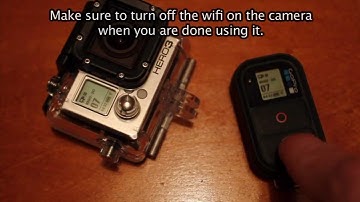 How To Use GoPro Wifi Remote With Hero3 - GoPro Tip #46 | MicBergsma