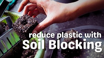 Giving Soil Blocking a Try | Environment-friendly Seed Starting