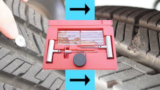 How to Plug a Tire Using a Tire Repair Kit by The Grok Shop 29,794 views 4 years ago 9 minutes, 3 seconds