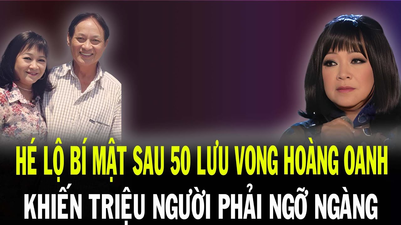 Sự Thật Đau Đớn: Vì Sao Danh Ca Hoàng Oanh Suốt 50 Năm Qua Mỹ Chưa Một Lần Về Nước?