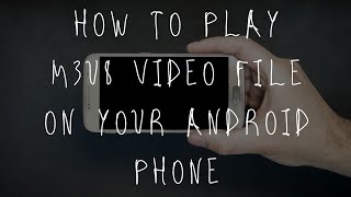 How to - Play M3U8 Video File Using MX Player on Android Phone screenshot 1