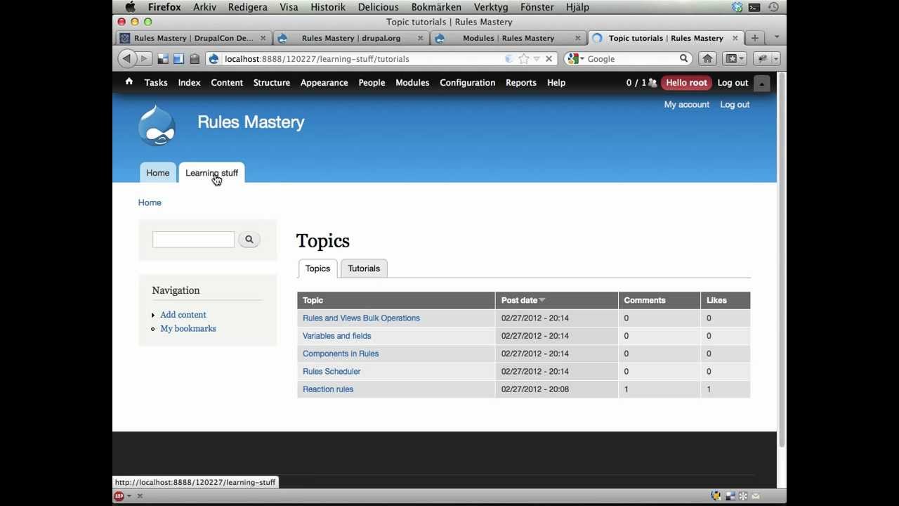 Rules Mastery 00 -- Site overview - YouTube