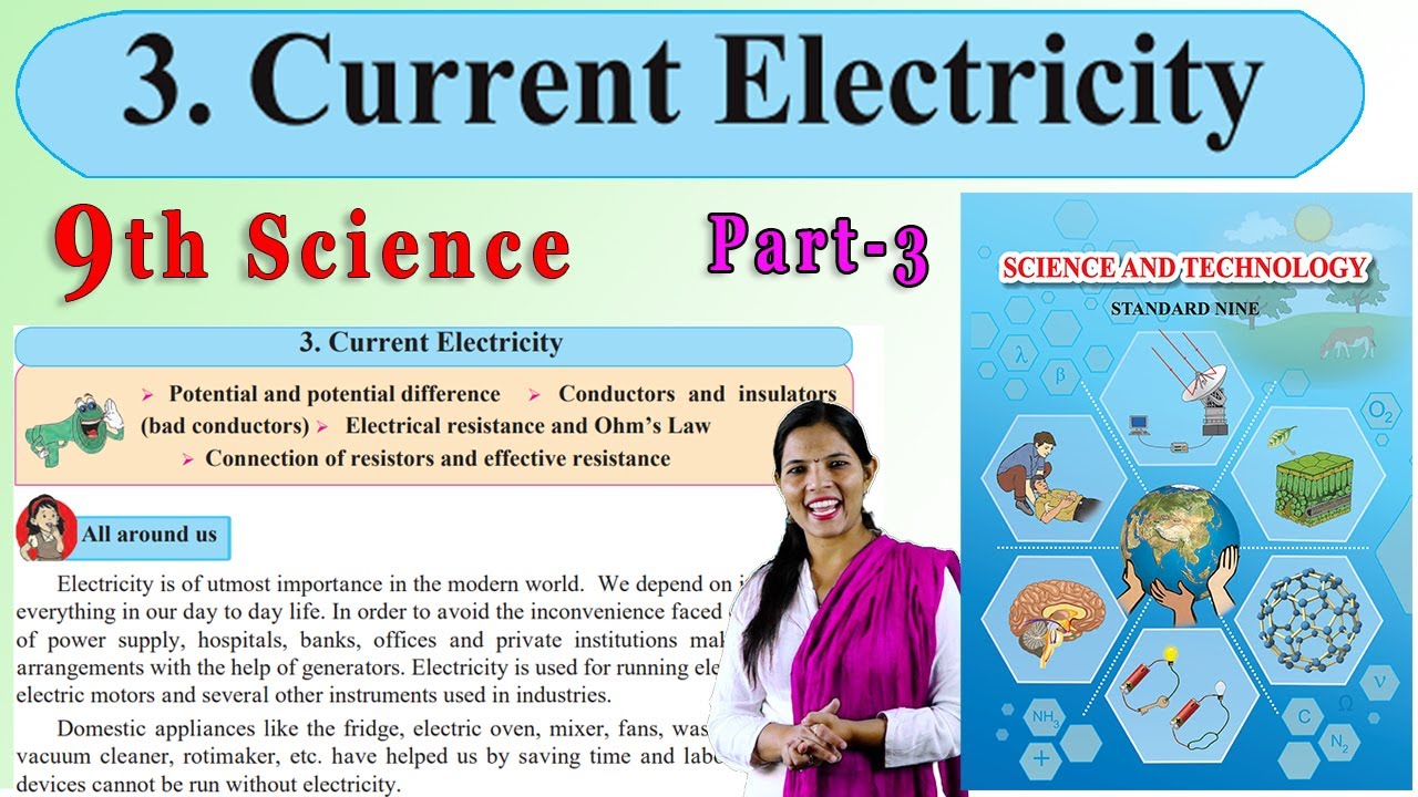 9th Science | Chapter 3 | Current Electricity | Part 3 | NCERT ...