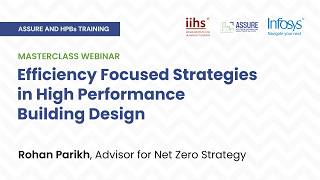 ASSURE Masterclass: Efficiency Focused Strategies in High Performance Building Design – Rohan Parikh