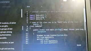 Am I Lucky/ java codechef solution
