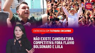 Não existe candidatura competitiva fora Flávio Bolsonaro e Lula, afirma cientista política