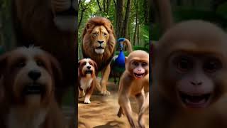 Jungle Talent Show 😂 Free Kele Ke Liye Bandar Ki Cheating!" 🐒🍌