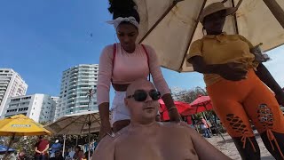 Kompletna masaža na najludjoj plaži u Kolumbiji 🇨🇴