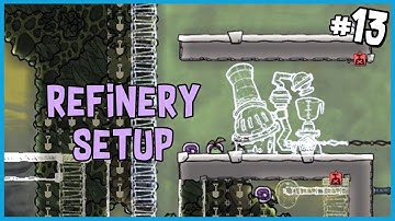 🚀 Setting Up the Oil Refinery | Oxygen Not Included - Rocketry Upgrade Gameplay | Part 13