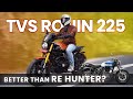 Tvs ronin 225 review  better than re hunter 