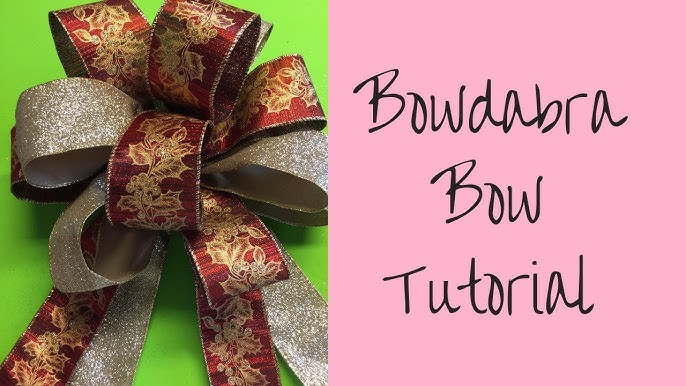 How to Make a Bow the Easy Way: EZ Bow Maker Tutorial - Southern Crush at  Home