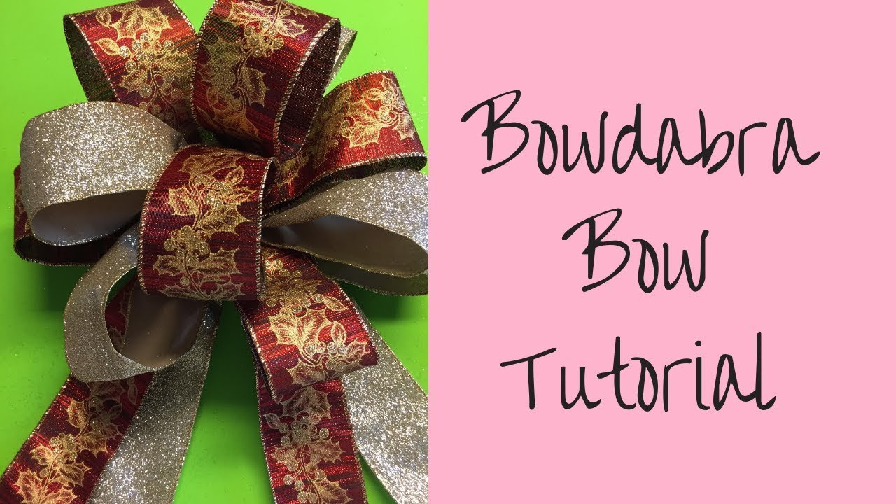 Bowdabra Bow Tutorial - How to Make a Bow