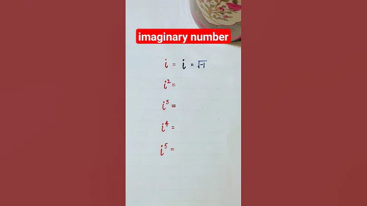 imaginary number i 🌈#shorts #viral #trending #education #maths #tricks #imaginarynumber