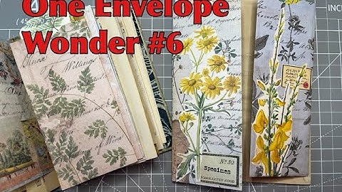 One Envelope Wonder #6 - Tall Envelope Flip Pocket & Tuck Spot