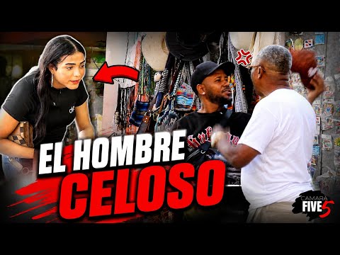 El hombre celoso se salio de control (bromas pesada)🤣🤣