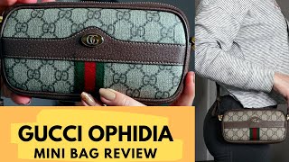 GUCCI MINI BAG REVIEW