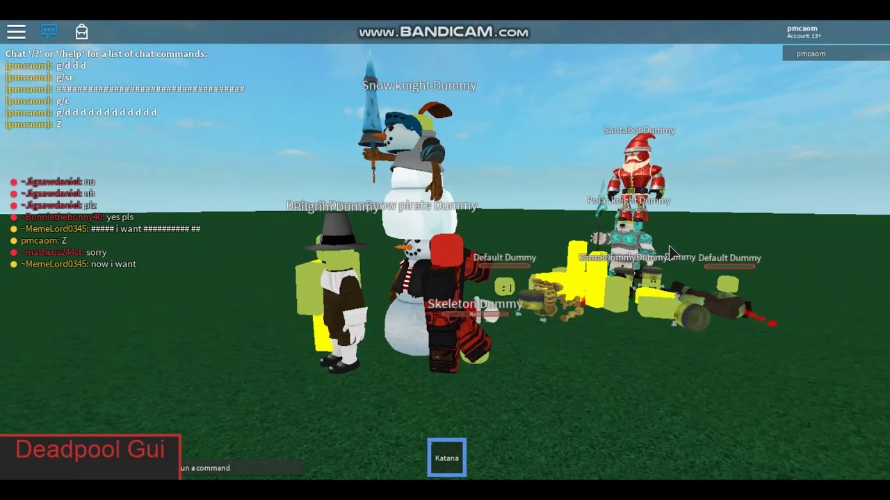 Roblox Script Showcase Episode 83 DeadPool YouTube 