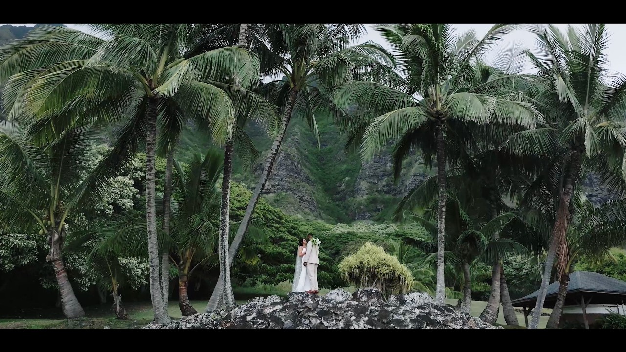 Kualoa Ranch Wedding Venue Highlight | Oahu Hawaii Videographer
