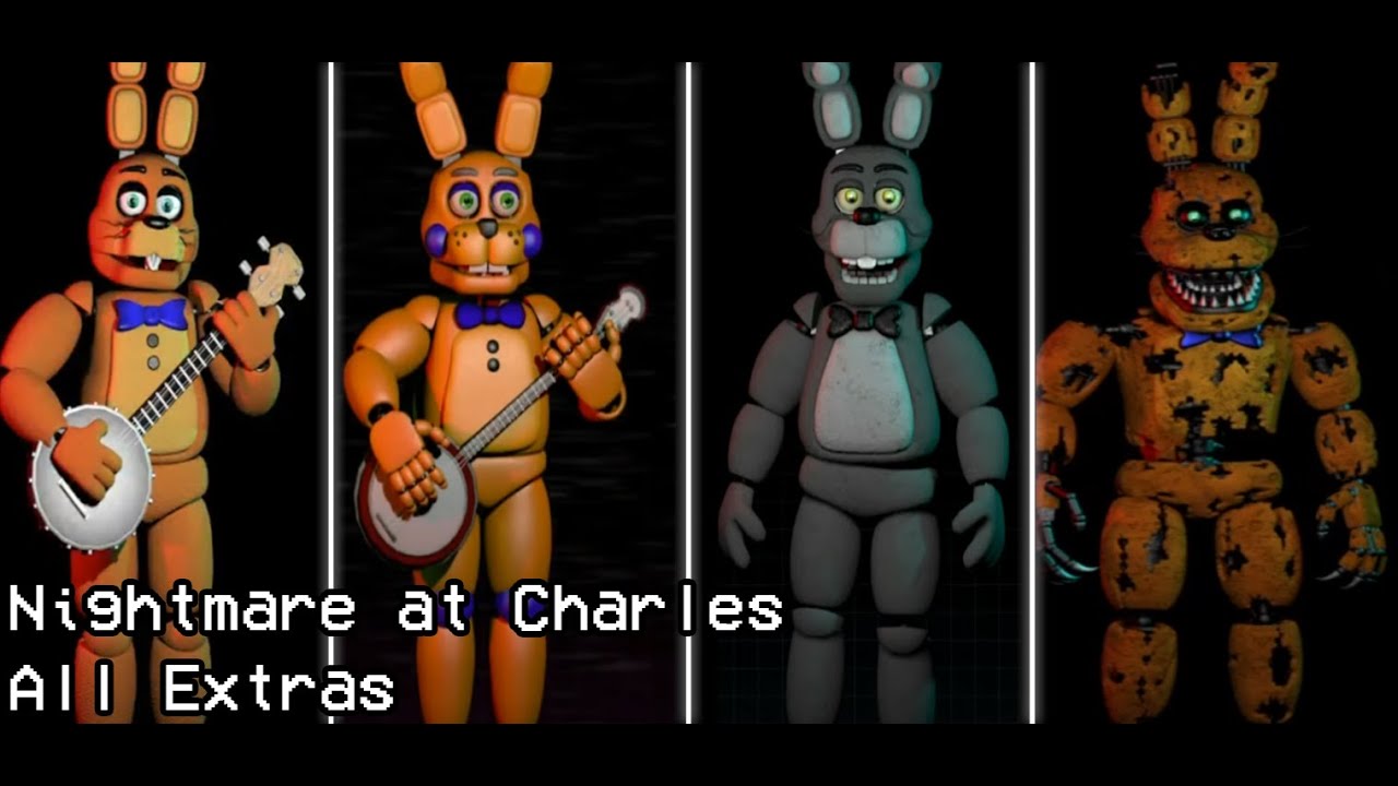 Nightmare at Charles 1, 2, 3, 4 - All EXTRA Contents