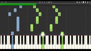 Zelda Ocarina of Time - Serenade of Water [PIANO TUTORIAL]