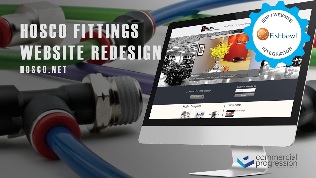 Drupal Manufacturing Website Case Study - Hosco Fittings