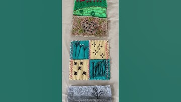 Y’all it’s slow stitching! My new journey of creating! #slowstitching