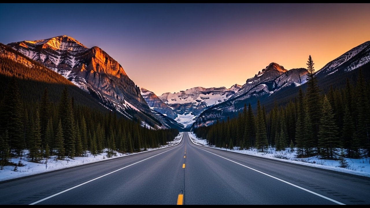 Into the Rockies | A Peaceful Drive to Canmore on Highway 1 West 🍁