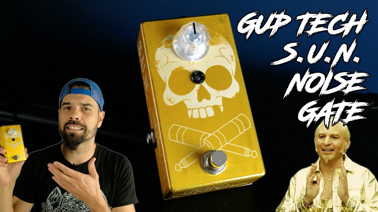 GUP Tech S.U.N. Noise Gate Pedal Demo Best Noise Gate Pedal for Metal