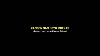 Mentahan lirik lagu 30 detik salam tresno