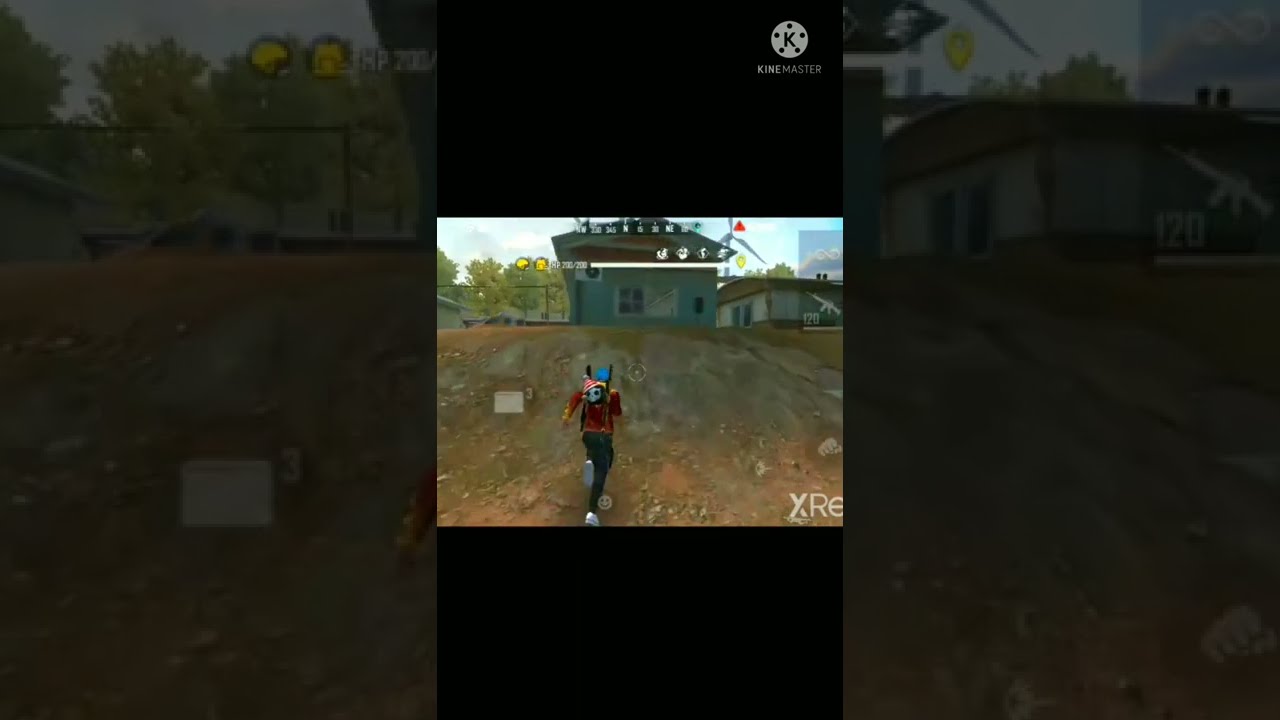 How to use m4A1 chip in free fire!m4A1zdamege bouble 