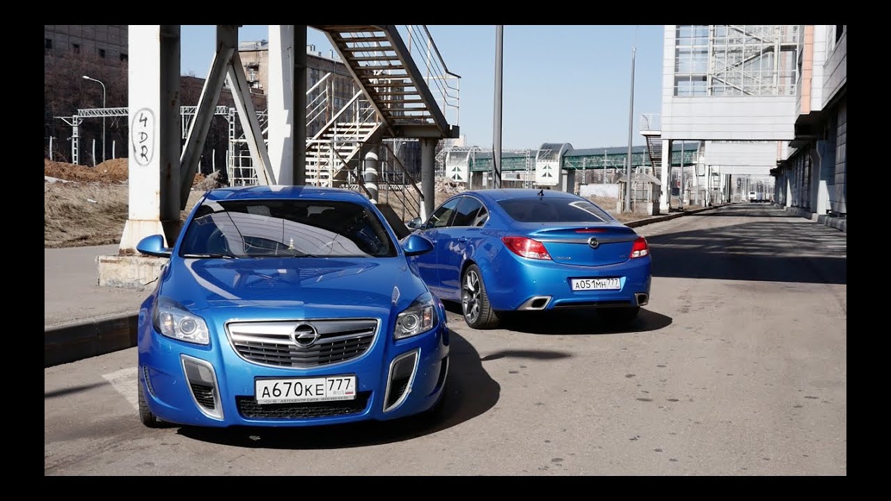 Тест драйв Opel Insignia OPC Stage2 vs. Insignia OPC Stock