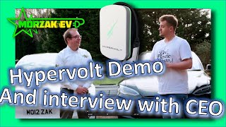 Hypervolt Home 2.0 Demo, Alexa Integration Demo, and interview with their CEO Flav