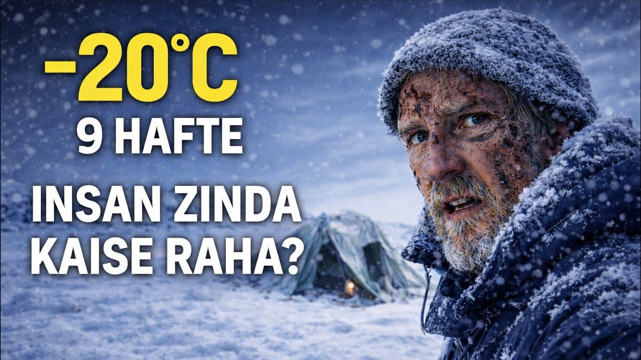 –20°C Arctic Mein 9 Hafte: Insaan Zinda Kaise Raha?