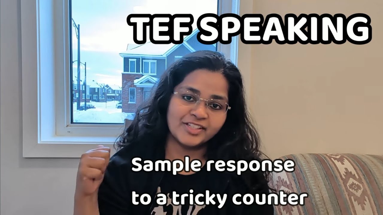 TEF Speaking CLB 7 Sample response - Ville sans voiture