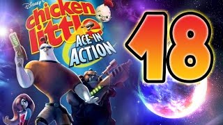 Chicken Little Ace in Action Walkthrough Part 18 (Wii, PS2) Mars Mission 6