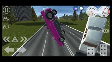 Simple Car Crash Physics Simulator Experiments 6