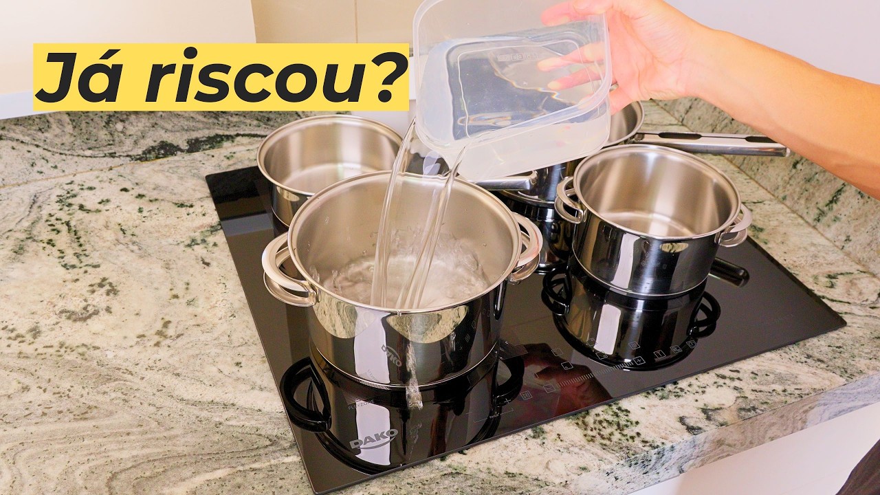 Cooktop de Indução Dako Diplomata Duvidas, já riscou? Top Speed