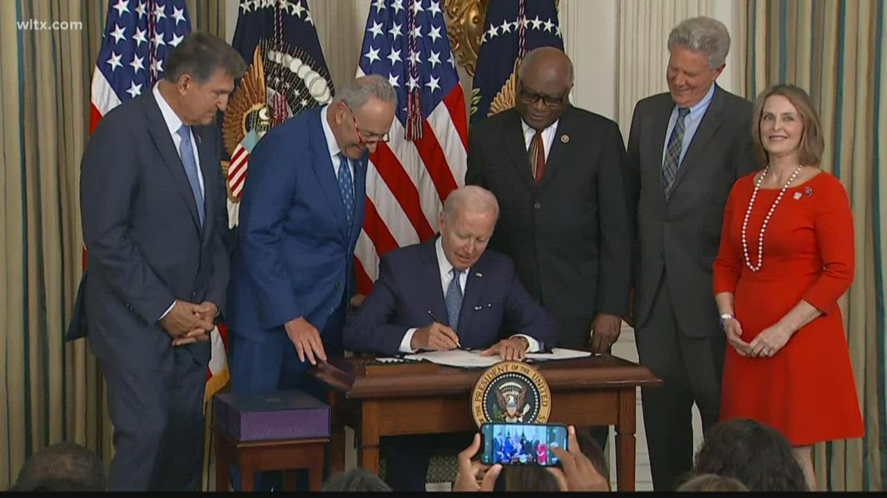 President Biden signs massive climate and health care legislation