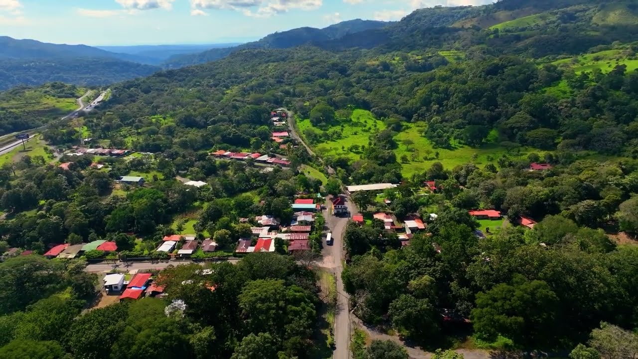 Escobal Drone Tour — Pristine Rural Beauty in Atenas, Costa Rica