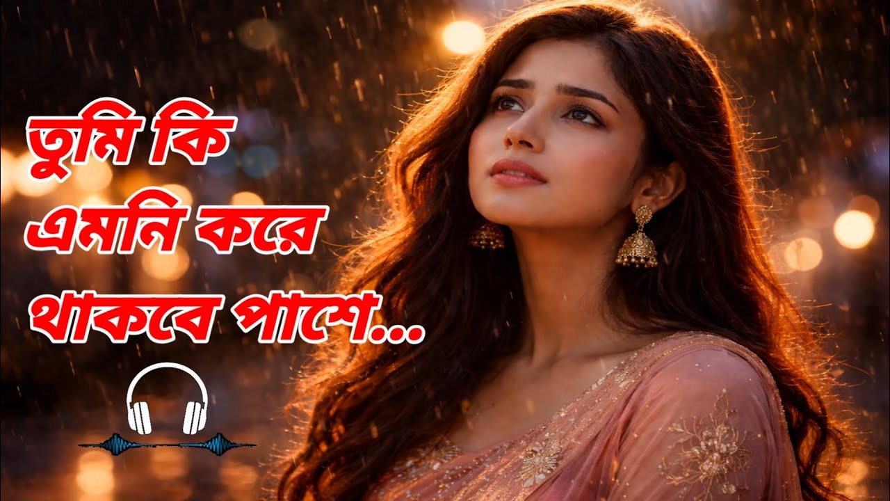 তুমি কি এমনি করে থাকবে পাশে | Bengali Romantic Sad Love Song |#bengalisong #song #emotionalsong 
