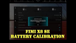 Fimi X8 SE Battery Calibration screenshot 4