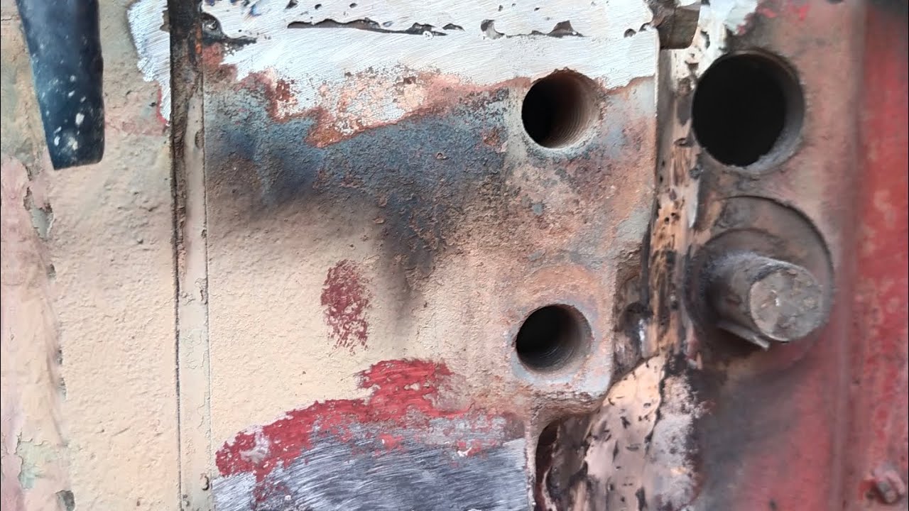 cast iron tractor hosing Welding